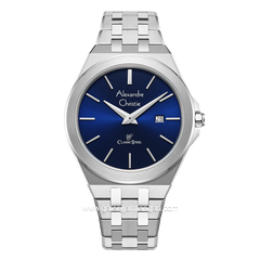 Alexandre Christie AC 8700 MD Silver Dial Blue Stainless Steel