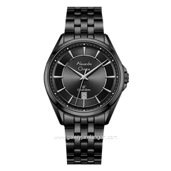 Alexandre Christie AC 8703 MD Full Black Stainless Steel
