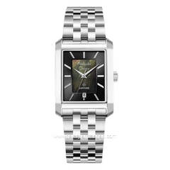 Alexandre Christie AC 8706 MD Silver Dial Black Stainless Steel