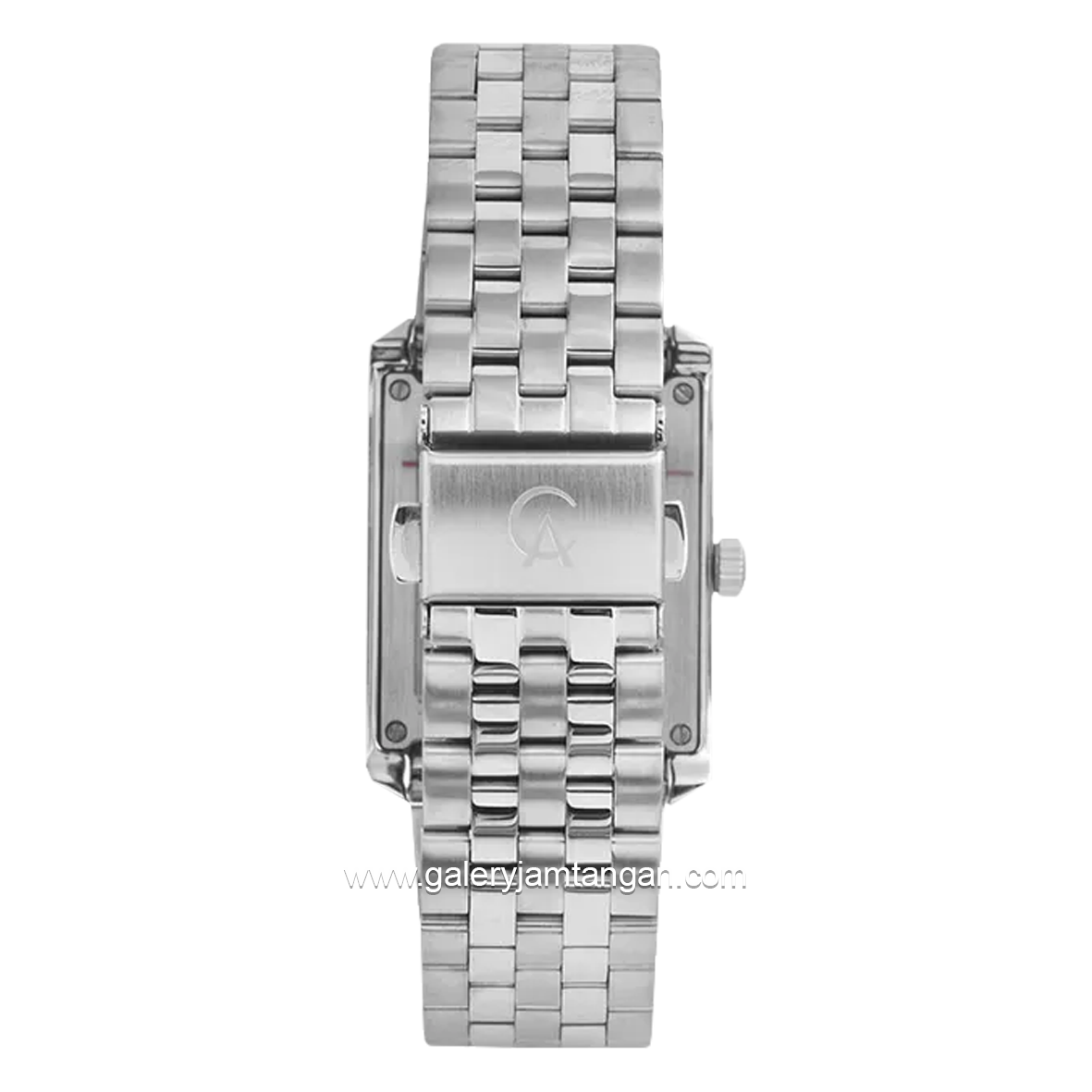 Alexandre Christie AC 8706 MD Silver Dial Black Stainless Steel