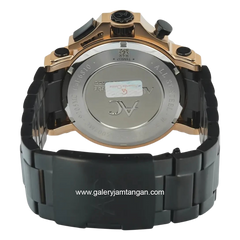 Alexandre Christie AC 9205 MCBCAGN Black Chronograph Collection Stainless Steel