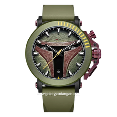 Alexandre Christie X Star Wars AC 9205 MCRBF1 Boba Fett Edition Men Analog Dial Limited Edition