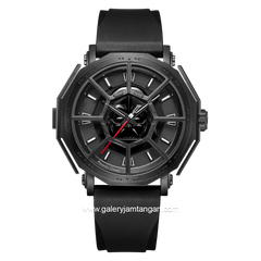 Alexandre Christie AC 9205 MH Star Wars Darth Vader Limited Edition Black Rubber Strap
