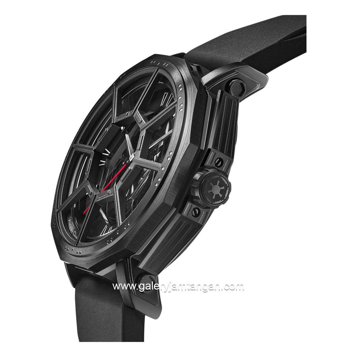 Alexandre Christie AC 9205 MH Star Wars Darth Vader Limited Edition Black Rubber Strap