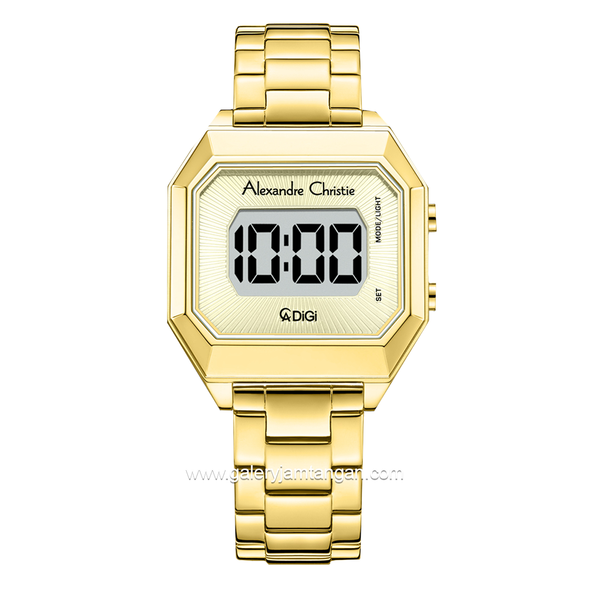 Alexandre Christie AC 9395 LH Digital Full Gold Stainless Stainless Steel