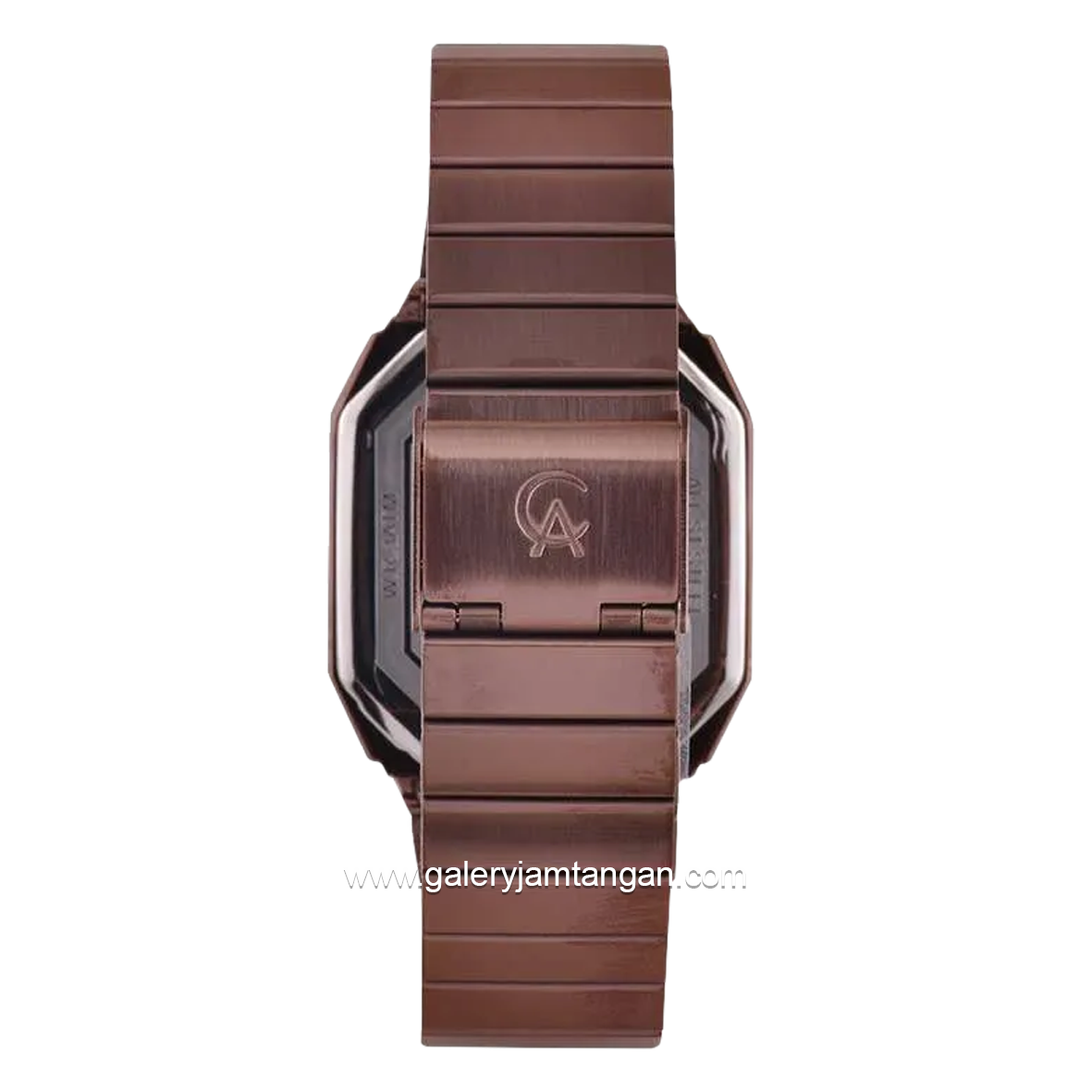 Alexandre Christie AC 9498 LH Full Brown Stainless Steel