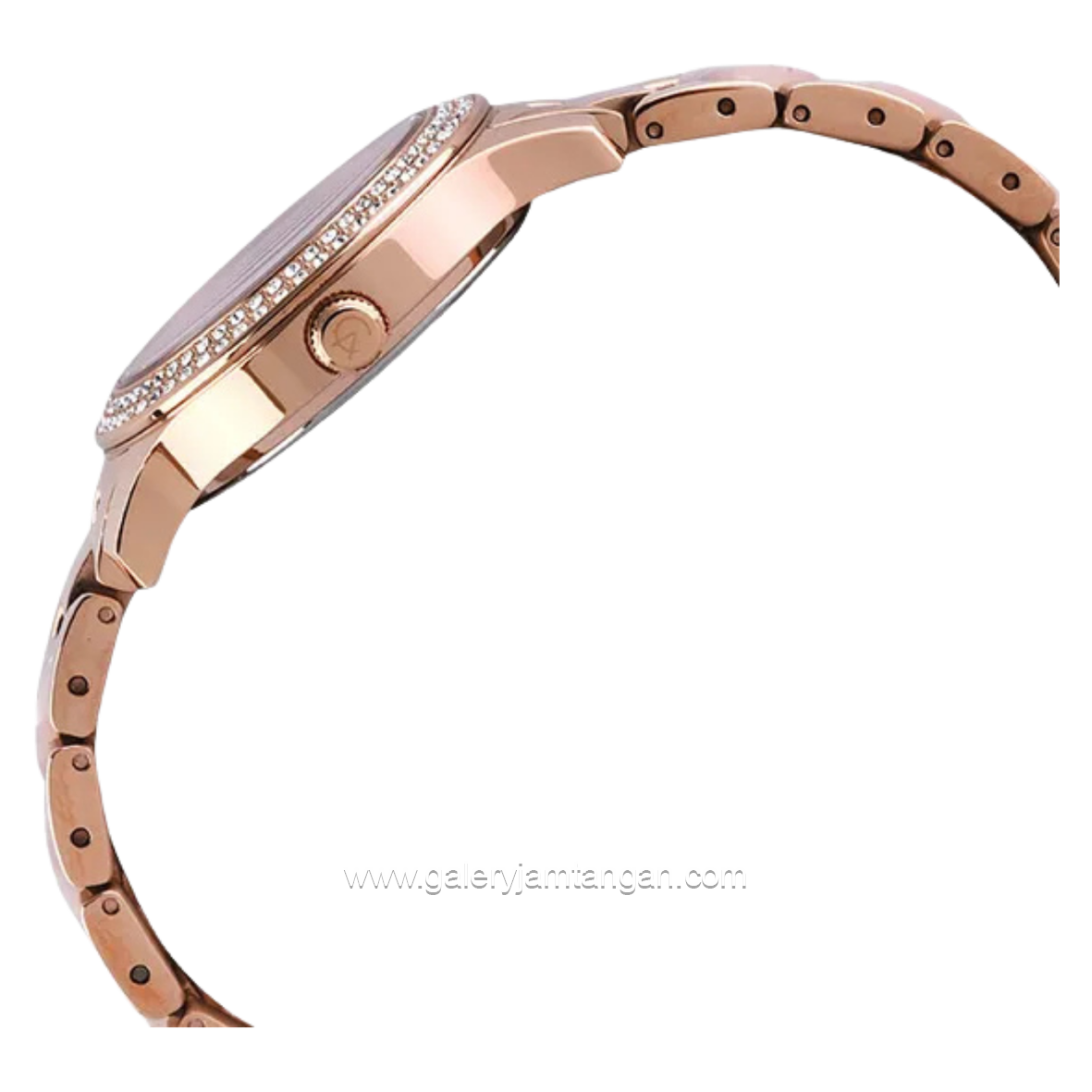 Alexandre Christie AC 2932 BF Pink Rosegold Dual Tone Stainless Steel With Acetate Strap