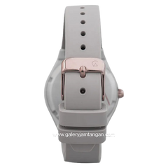 Alexandre Christie AC 2A07 LH Cream Rubber Strap
