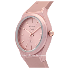 Alexandre Christie AC 2A07 LH Peach Rubber Strap