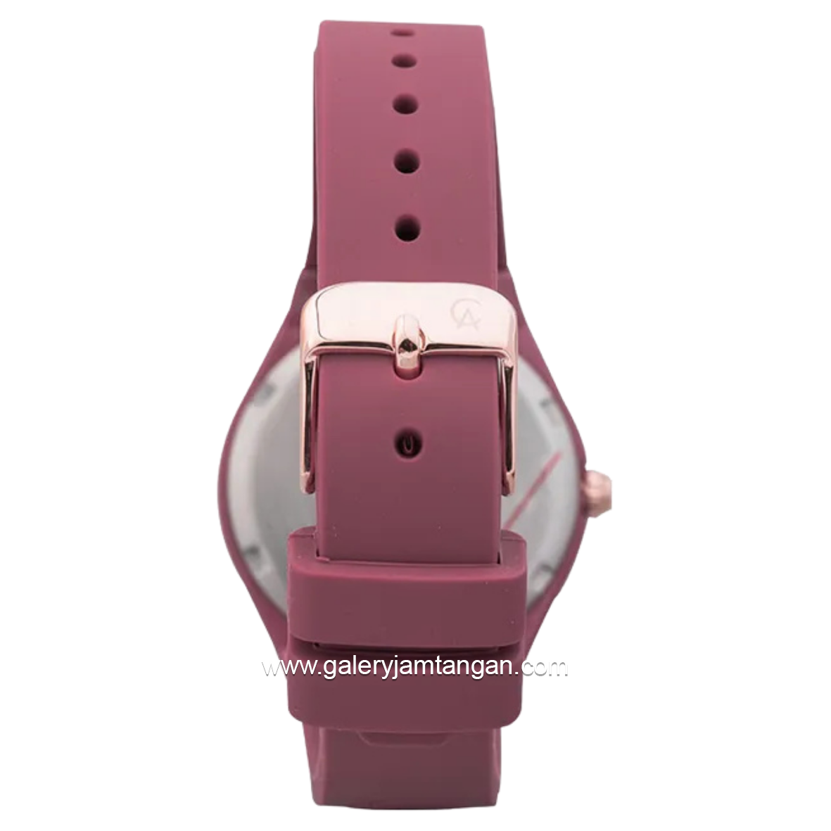 Alexandre Christie AC 2A07 LH Red Rubber Strap