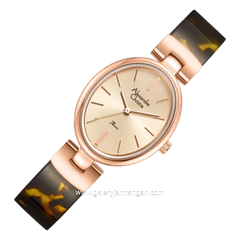 Alexandre Christie AC 2C08 LH BRGLNBO Dial Rose Gold St Steel Acetate Strap