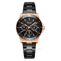 Alexandre Christie AC 6141 BF Limited Edition Anniv 25Thn Black Rosegold
