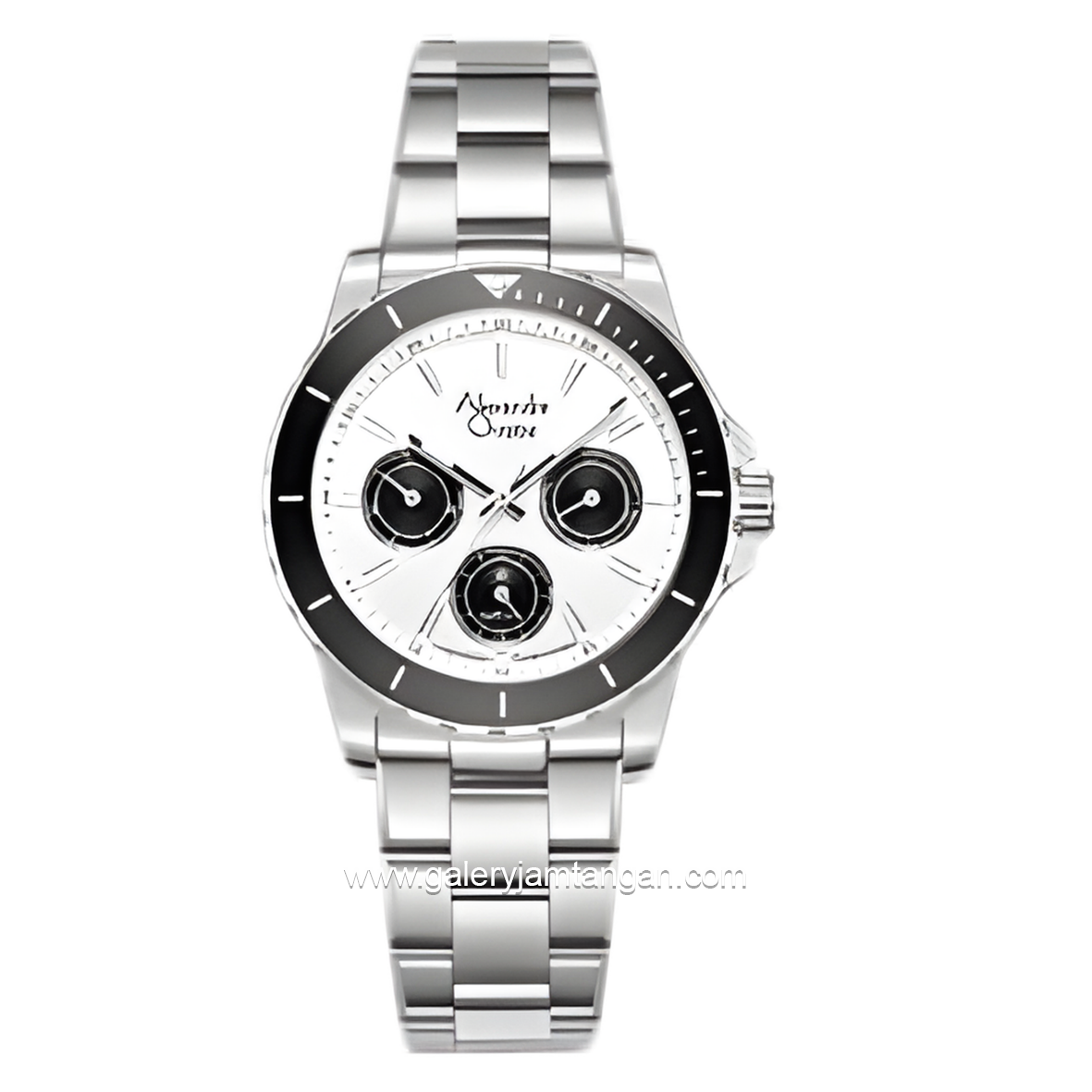 Alexandre Christie AC 6141 BF Limited Edition Anniv 25Thn Silver Dial White