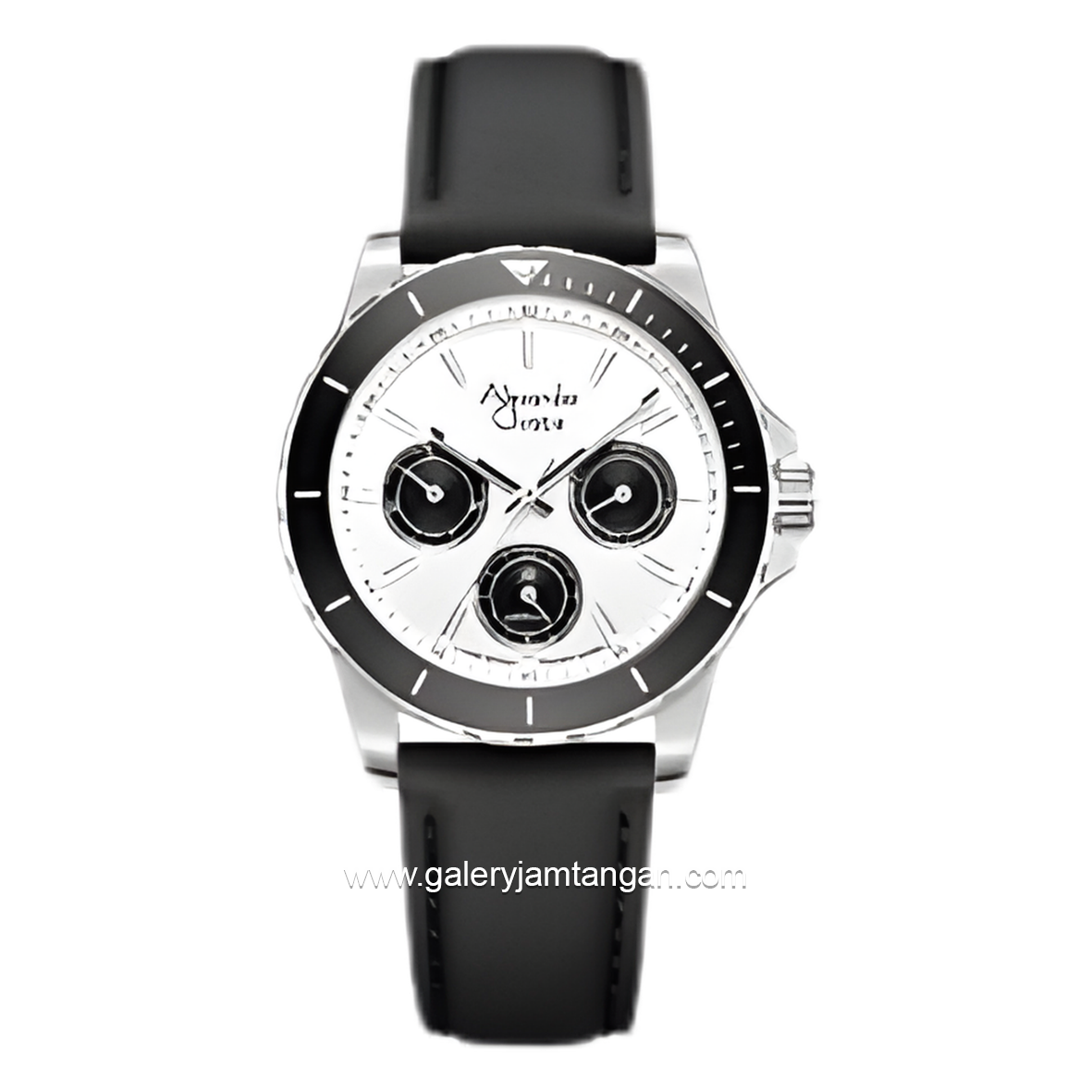 Alexandre Christie AC 6141 BF Limited Edition Anniv 25Thn Silver Dial White