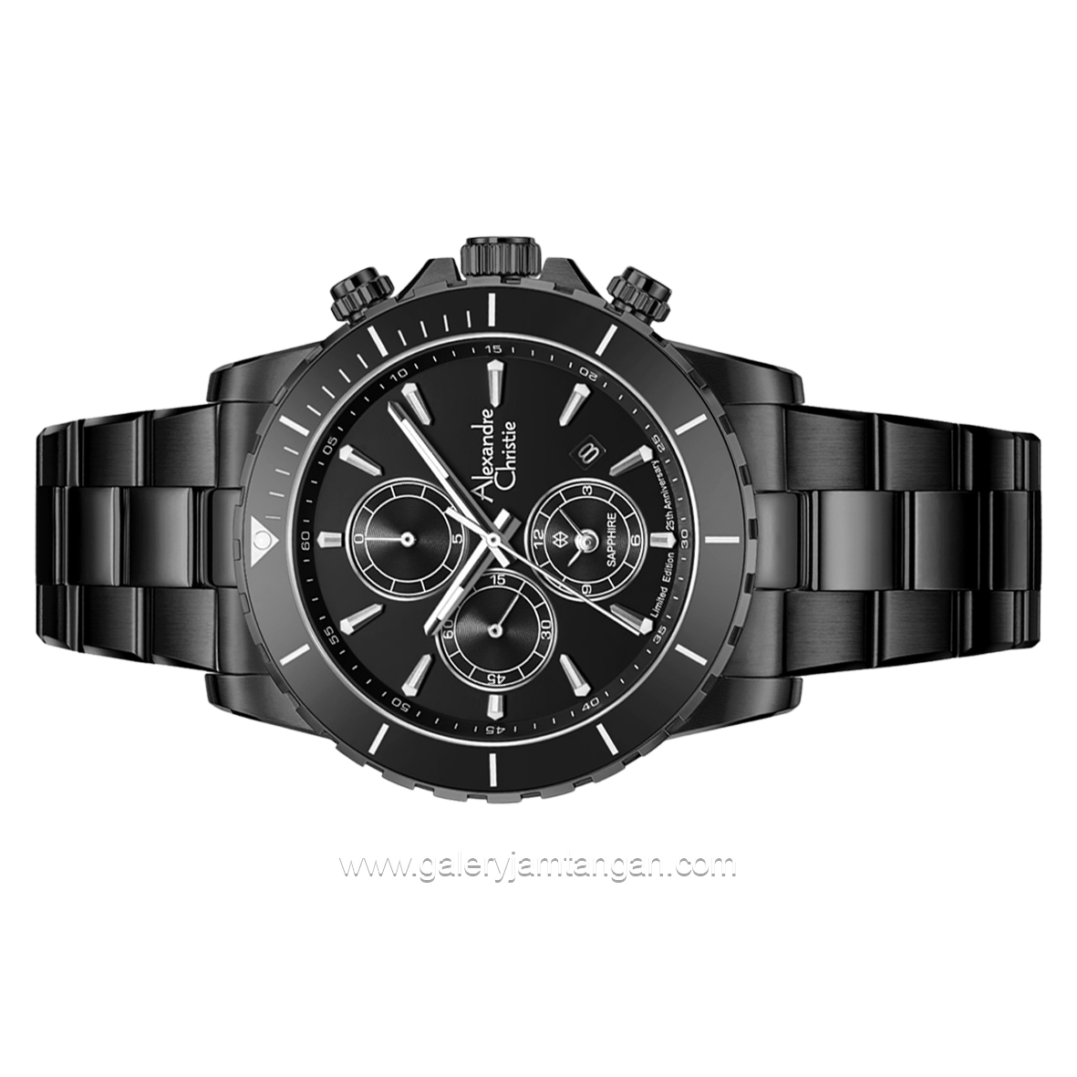 Alexandre Christie AC 6141 MC Limited Edition Anniv 25Thn Full Black