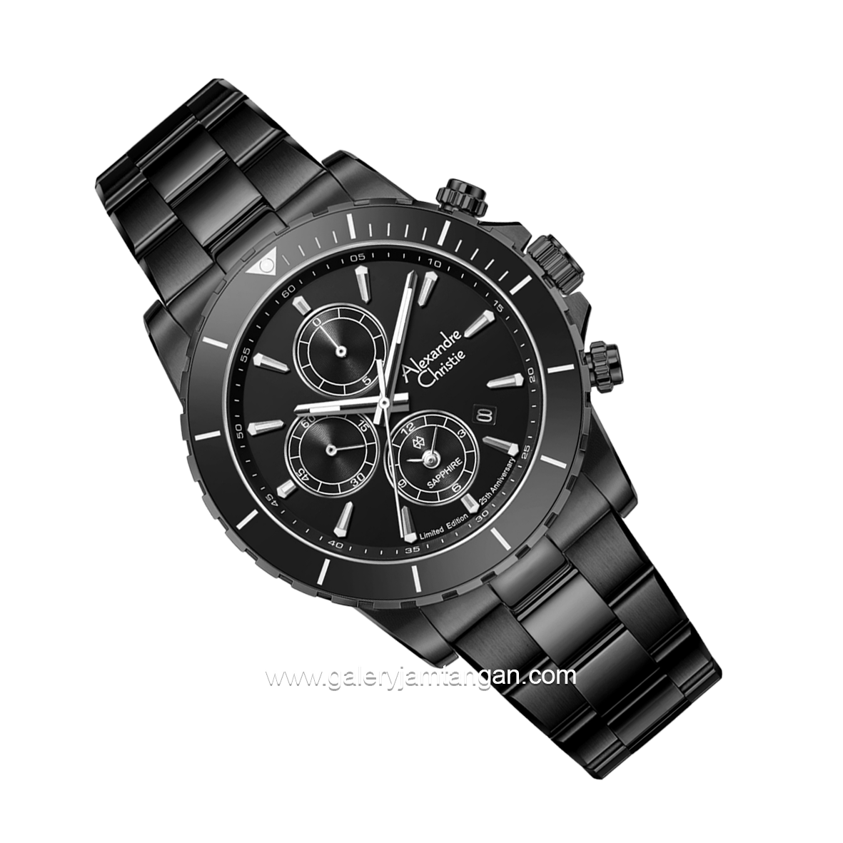 Alexandre Christie AC 6141 MC Limited Edition Anniv 25Thn Full Black