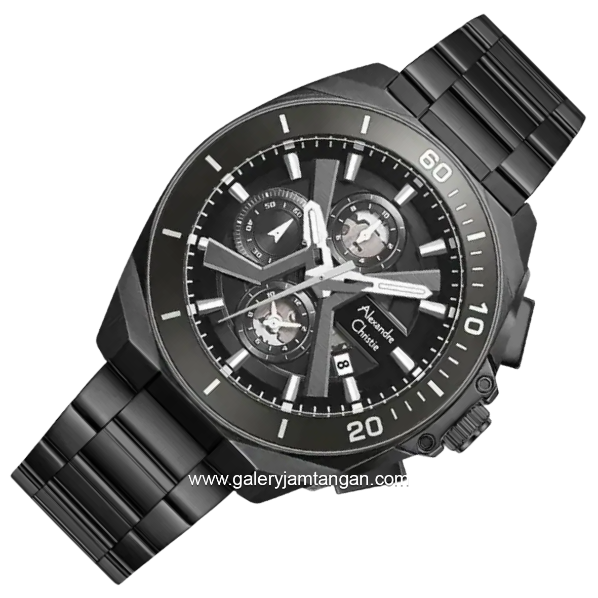 Alexandre Christie Chronograph ACF6695MCFEPBA Stainless Steel Strap