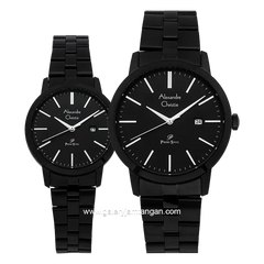 Alexandre Christie AC 1007 MDBSSSL & AC 1007 LDBSSSL Full Black Stainless Steel