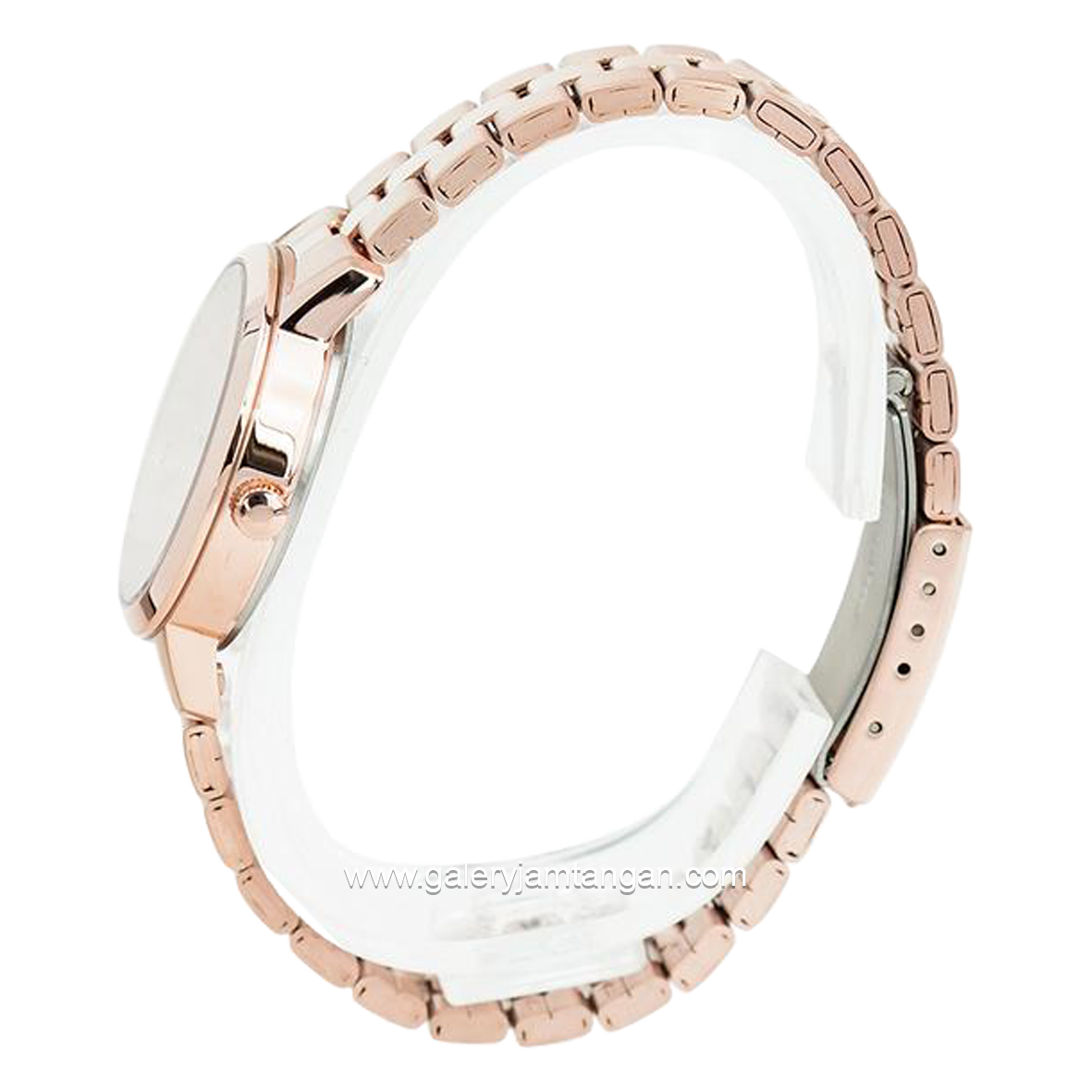 Alexandre Christie AC 1007 MDBSSSL & AC 1007 LDBSSSL Rosegold Dial White Stainless Steel