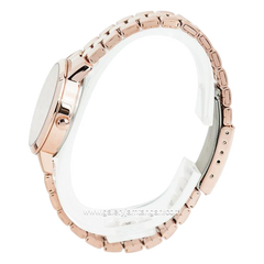 Alexandre Christie AC 1007 MDBSSSL & AC 1007 LDBSSSL Rosegold Dial White Stainless Steel