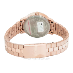 Alexandre Christie AC 1007 MDBSSSL & AC 1007 LDBSSSL Rosegold Dial White Stainless Steel
