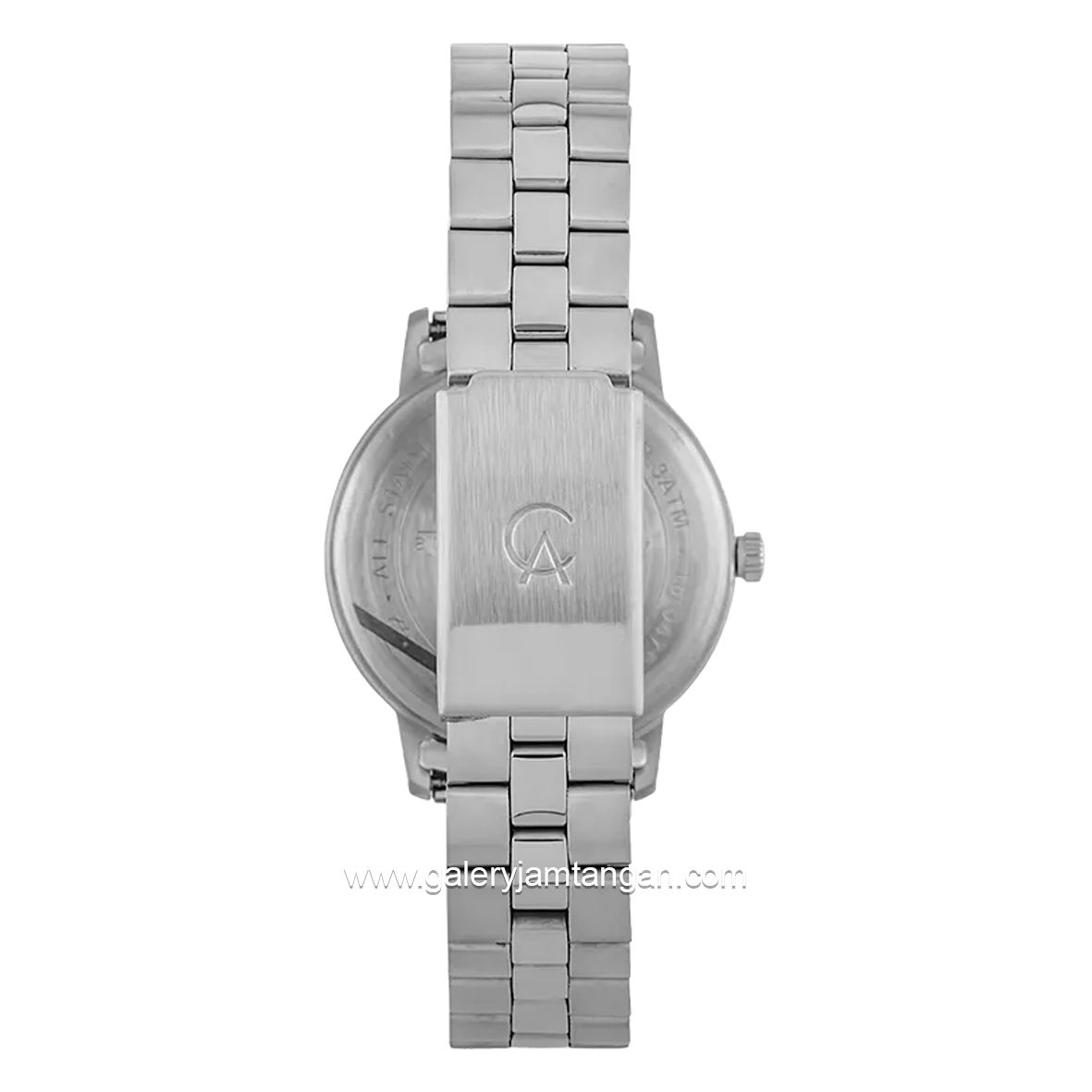 Alexandre Christie AC 1007 MDBSSSL & AC 1007 LDBSSSL Silver Dial White Stainless Steel
