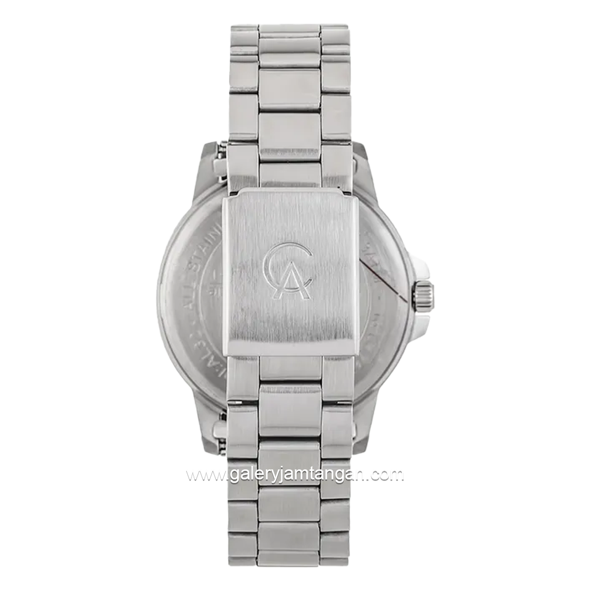 Alexandre Christie Primo Style AC 1008 MD & AC 1008 LD Silver Dial White Stainless Steel