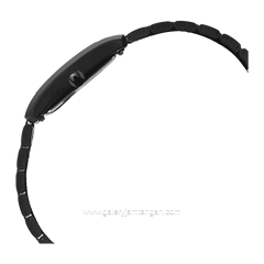 Alexandre Christie AC 1019 MD & AC 1019 LD Black Hour Marker Silver Stainless Steel