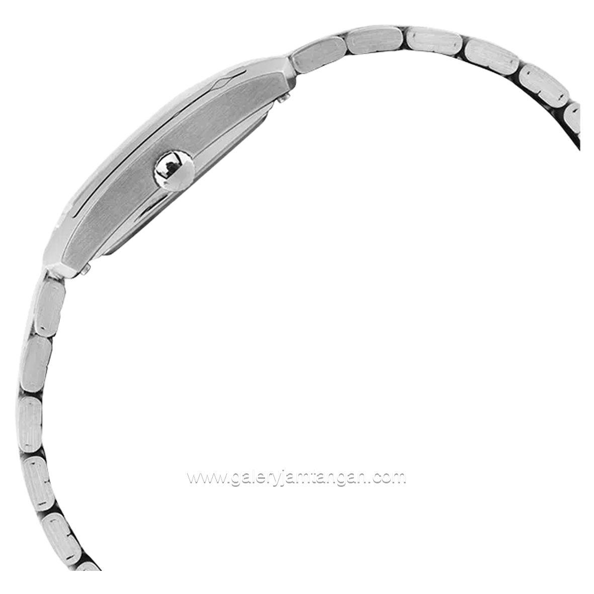 Jam Tangan Alexandre Christie AC 1019 MD & AC 1019 LD Silver Dial Black Stainless Steel