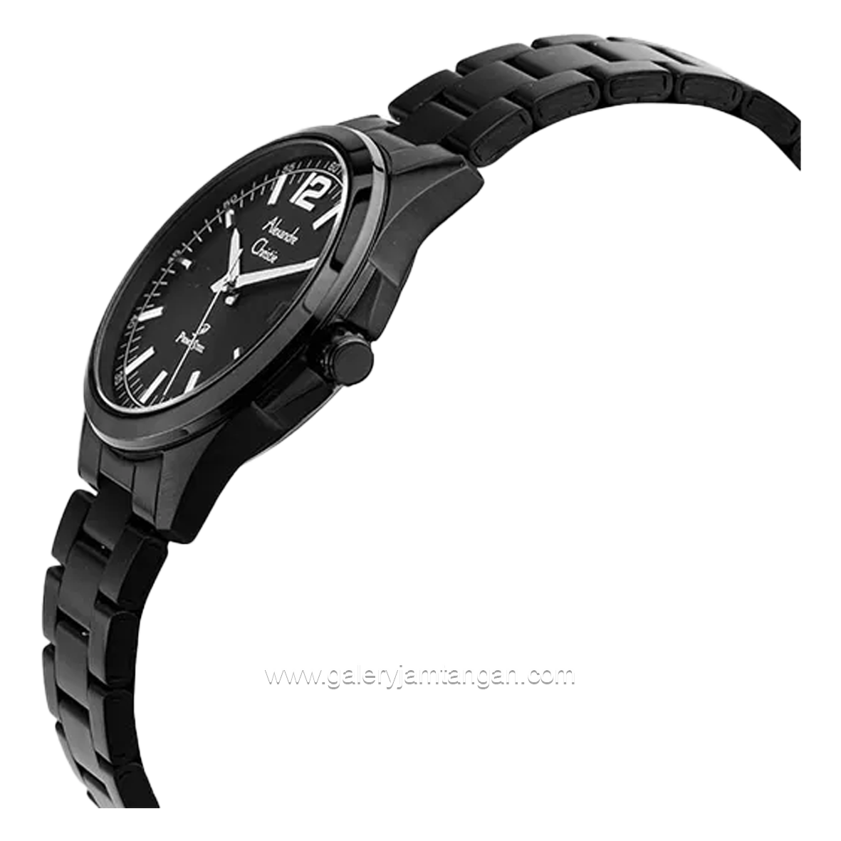 Alexandre Christie AC 1031 MD & AC 1031 LD Full Black Stainless Steel