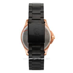 Alexandre Christie AC 1031 MD & AC 1031 LD Black Rosegold Stainless Steel