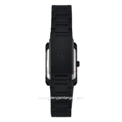 Alexandre Christie AC 1039 MD & AC 1039 LD Black Hour Marker Rosegold Stainless Steel