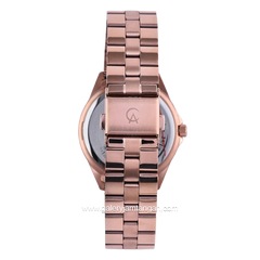 Alexandre Christie AC 2947 BFBRGSL2 Rosegold Dial White Multifunction Stainless Steel