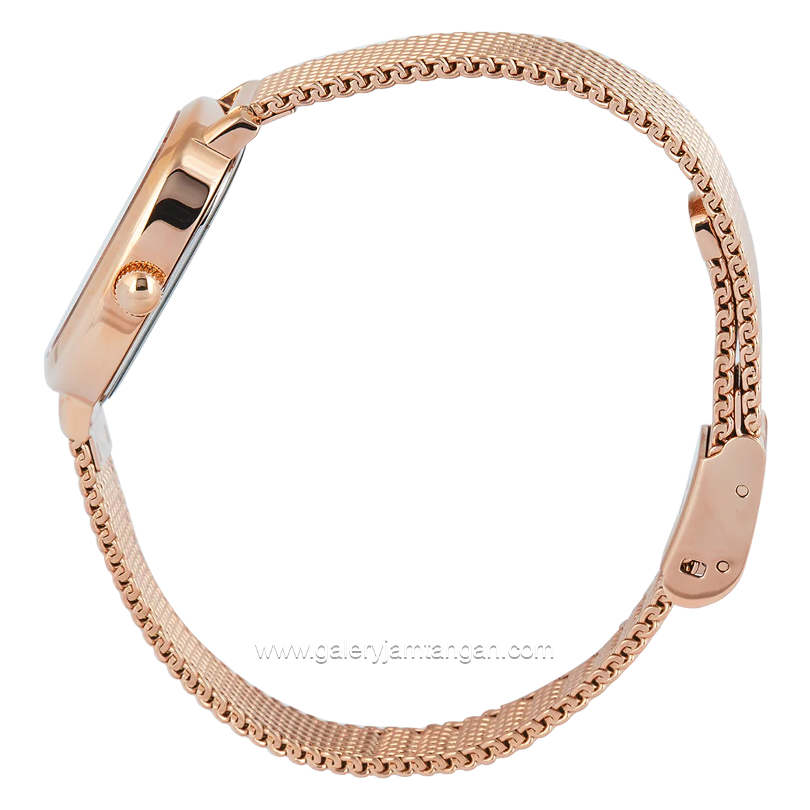 Alexandre Christie AC 2B40 LH Rosegold Dial Green Shandrope Strap