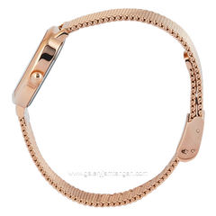 Alexandre Christie AC 2B40 LH Rosegold Dial Green Shandrope Strap
