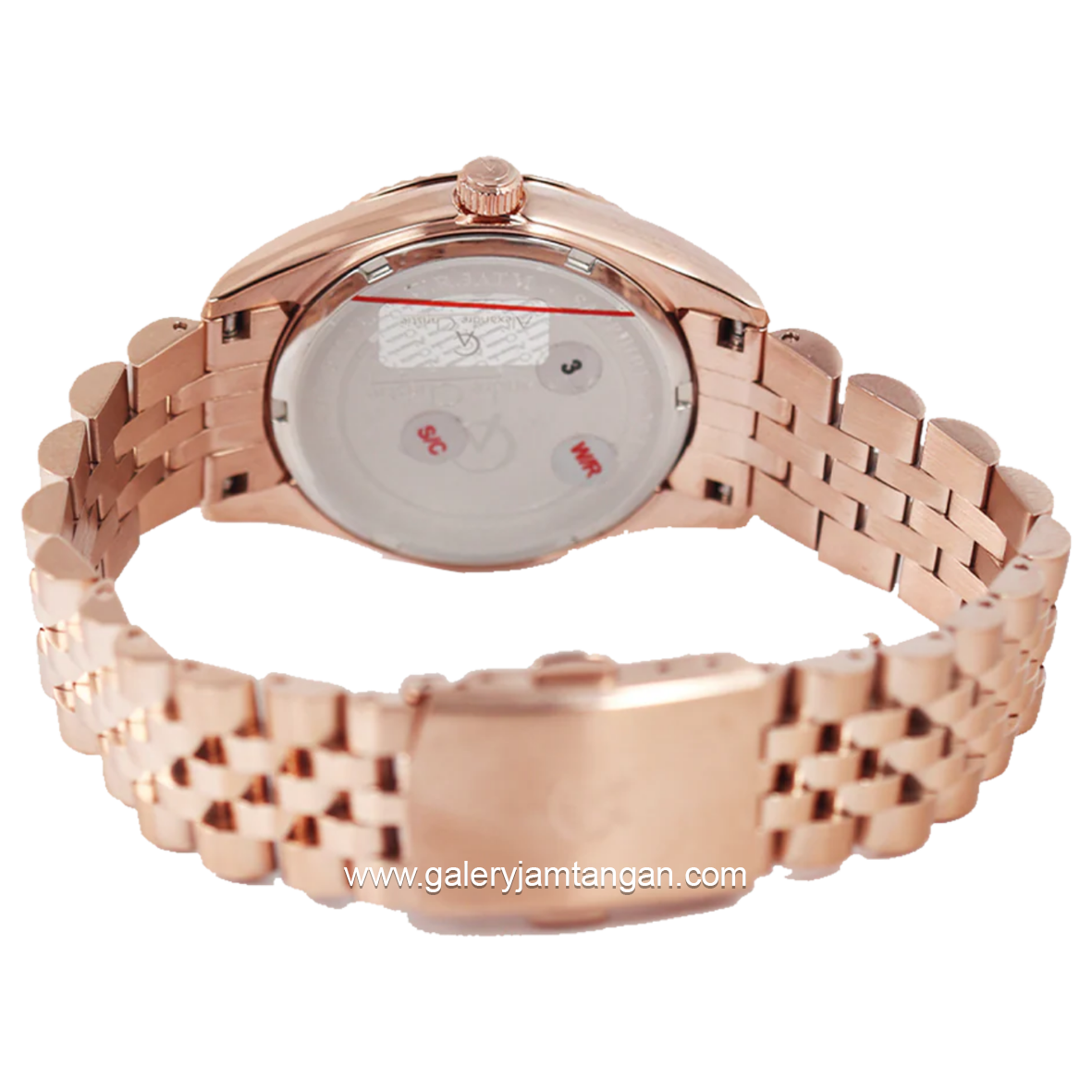 Alexandre Christie AC 5013 LD Rosegold Stainless Steel