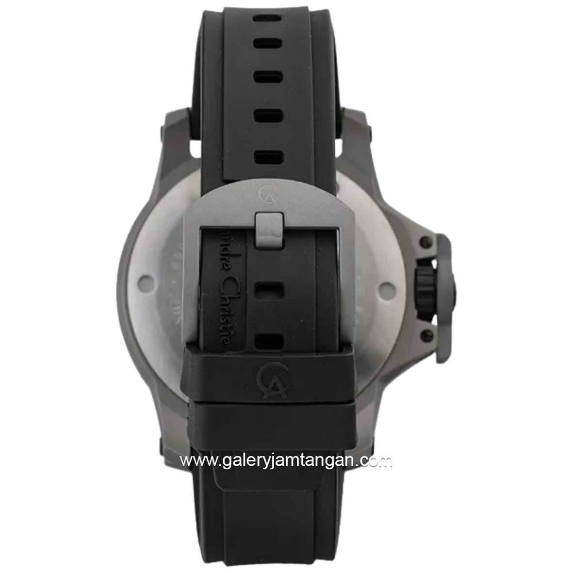 Alexandre Christie AC 6295 MT Automatic Black Gray Rubber Strap