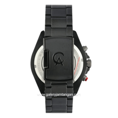Alexandre Christie AC 6664 MC BIPBARE Black List Red Stainless Steel