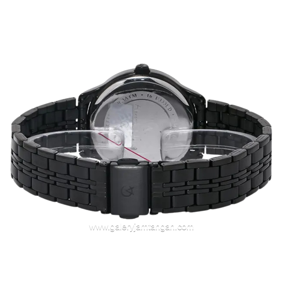 Alexandre Christie AC 8348 LDBIPBA Black Stainless Steel