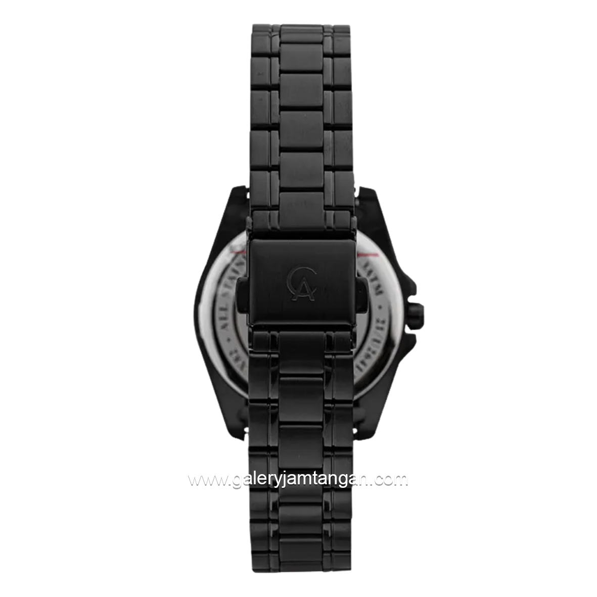 Alexandre Christie AC 8659 LDBIPBA Black Stainless Steel