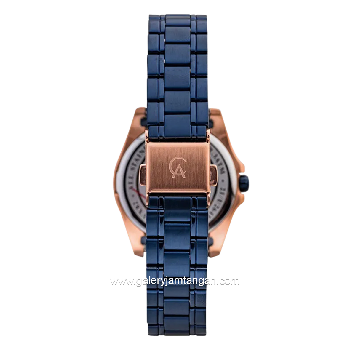 Alexandre Christie AC 8659 MDBURBU Blue Rosegold Stainless Steel