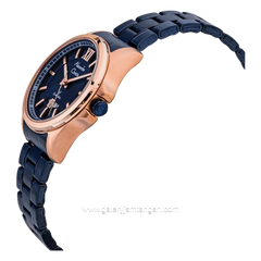 Alexandre Christie AC 8659 MDBURBU Blue Rosegold Stainless Steel