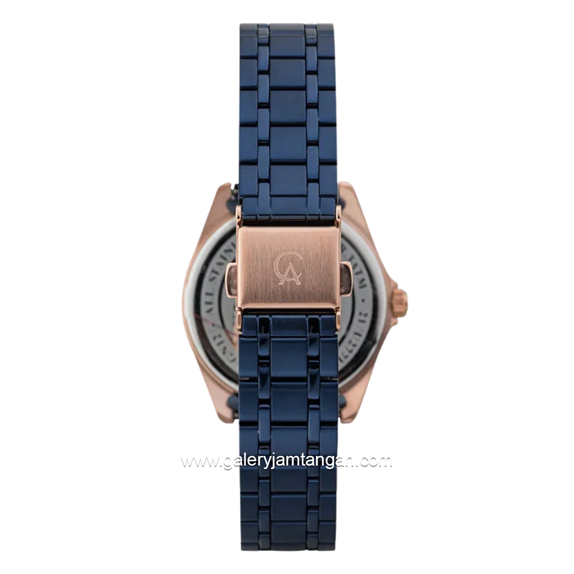 Alexandre Christie AC 8661 LDBURBU Blue Rosegold Stainless Steel