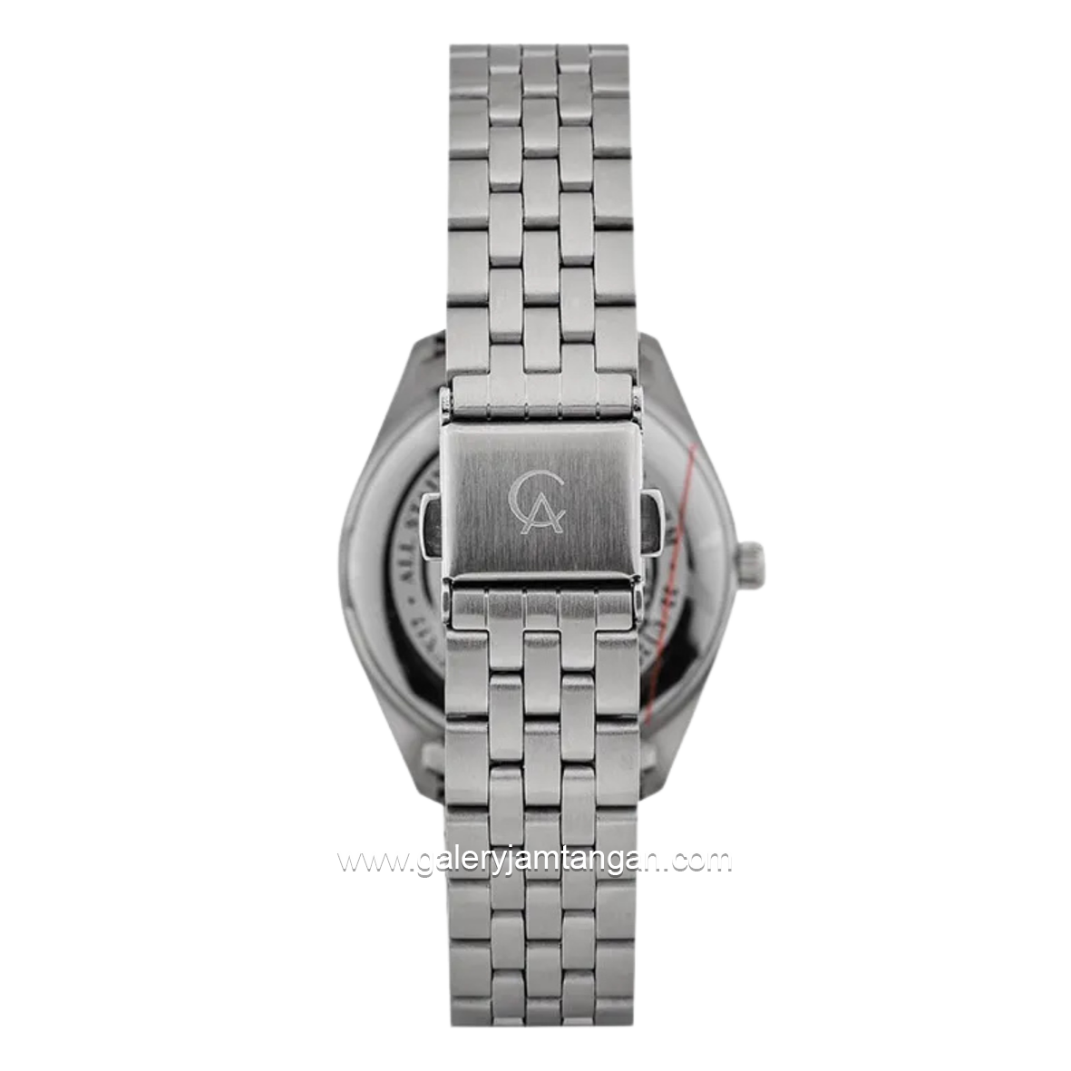 Alexandre Christie Classic Steel AC 8674 LDBSSBA Silver Dial White Stainless Steel Strap