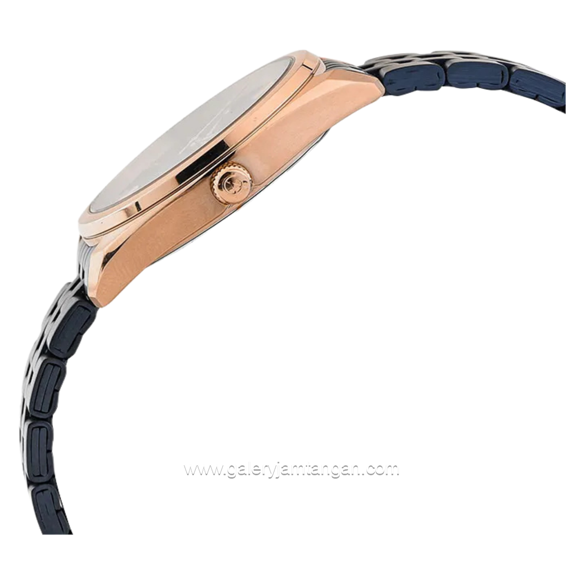 Alexandre Christie AC 8674 LDBURBU Blue Rosegold Stainless Steel