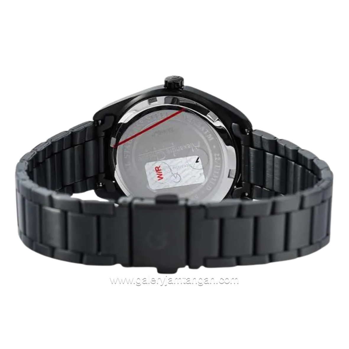 Alexandre Christie AC 8679 LDBIPBA Full Black Stainless Steel