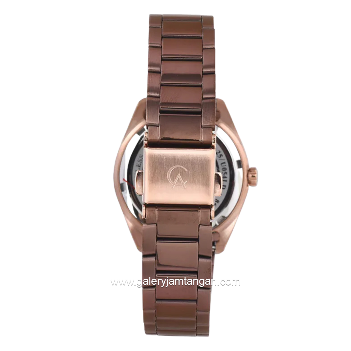Alexandre Christie AC 8679 LDBROBO Brown Rosegold Stainless Steel