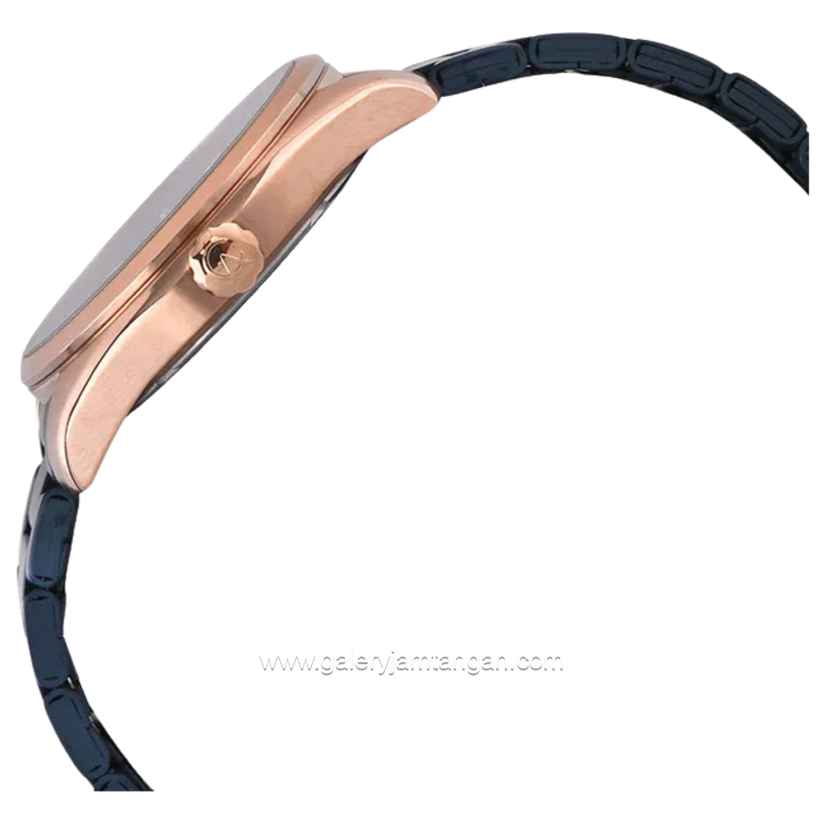 Alexandre Christie AC 8679 LD Blue Rosegold Stainless Steel