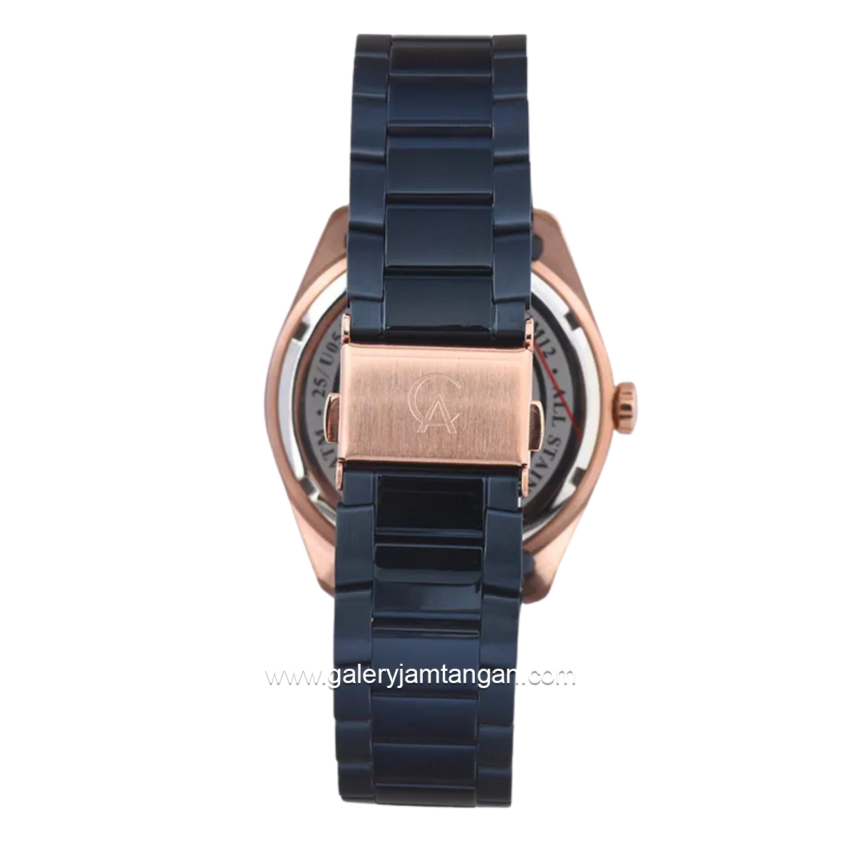 Alexandre Christie AC 8679 LD Blue Rosegold Stainless Steel