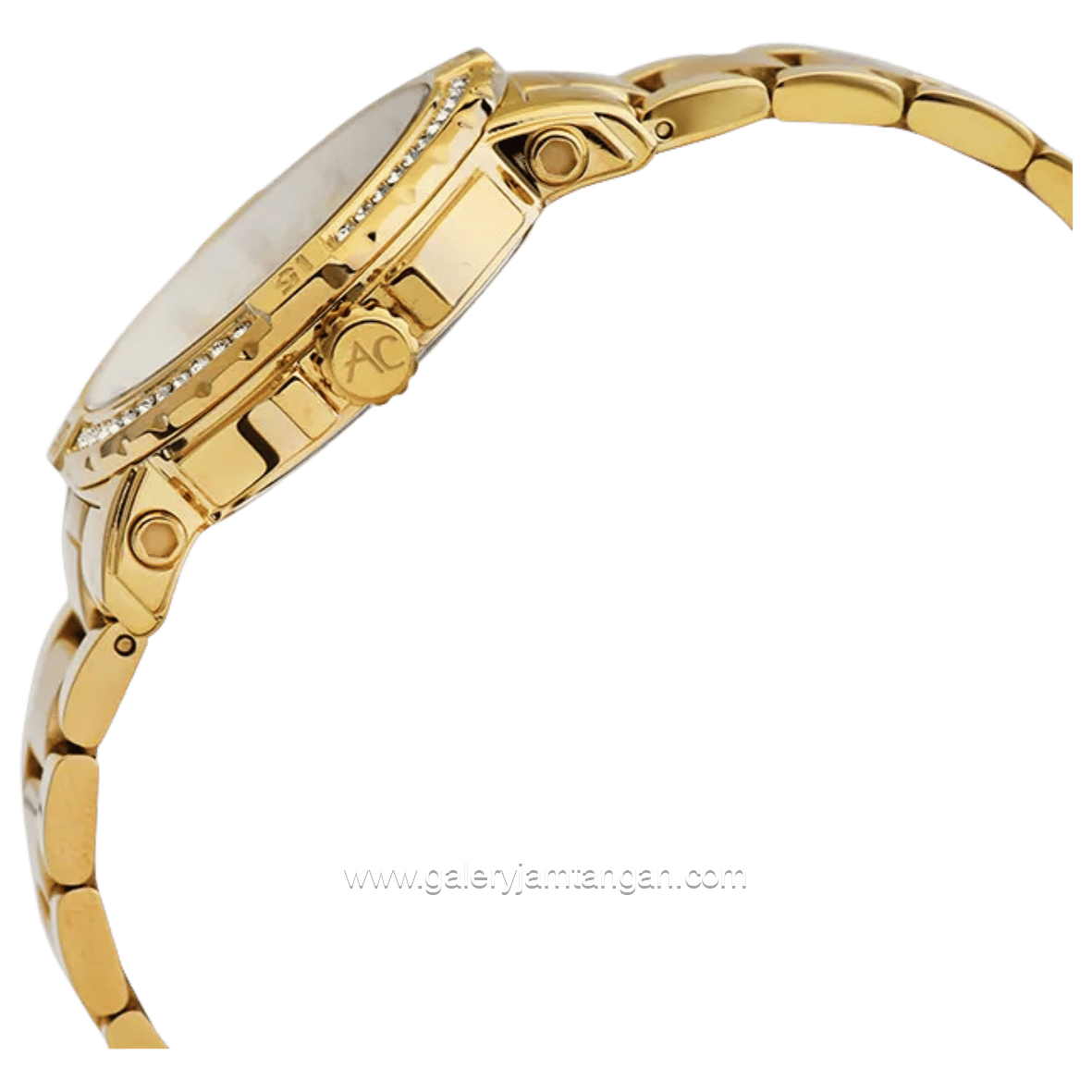 Alexandre Christie Collection AC 9205 BF Gold Stainless Steel Strap